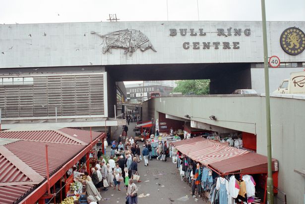 The Bull Ring Centre in the 1990's