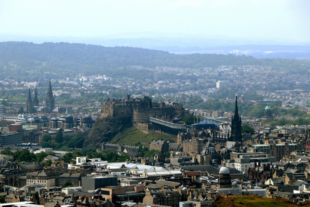 Edinburgh and Castle - Scotland