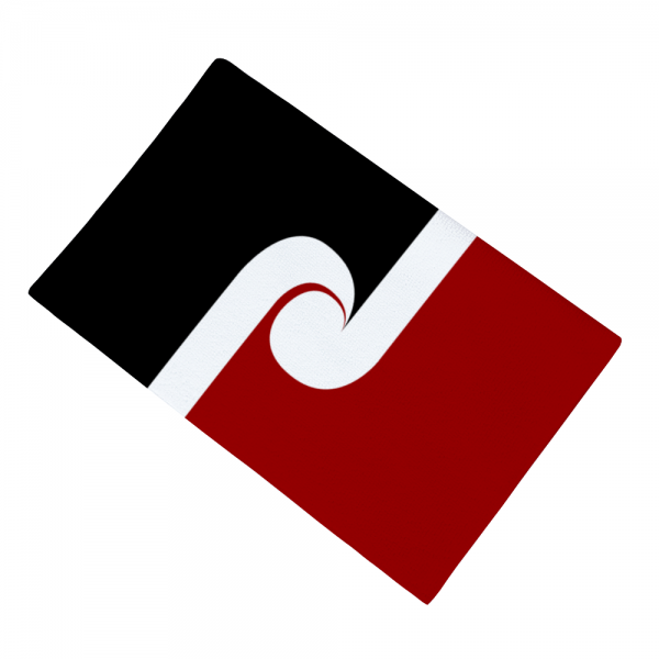 Homesick Kiwi Tea Towel Maori Flag