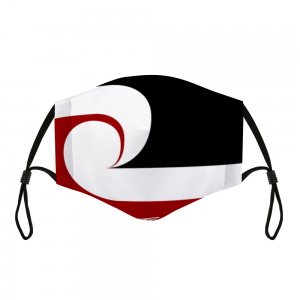 Adjustable Cloth Facemask Maori Flag